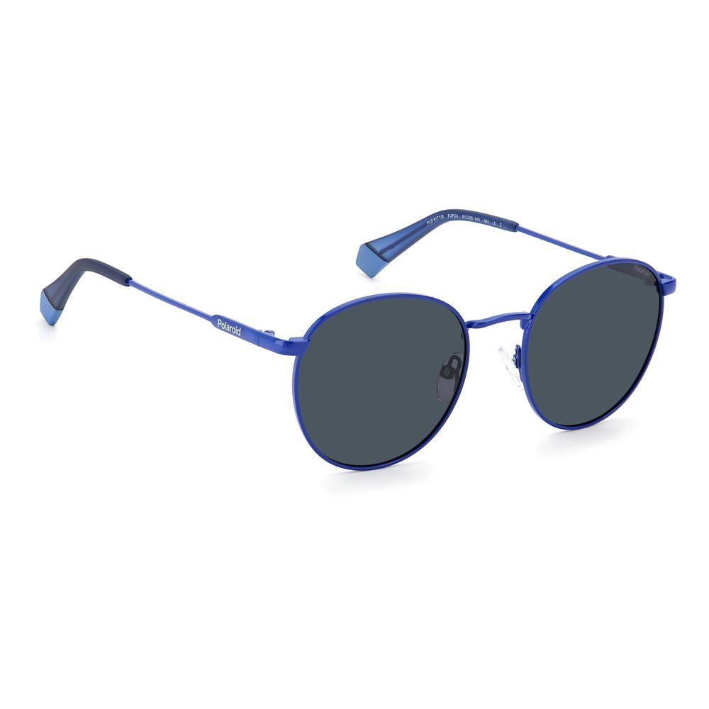 Polaroid Blue Stainless Steel Sunglasses Polaroid