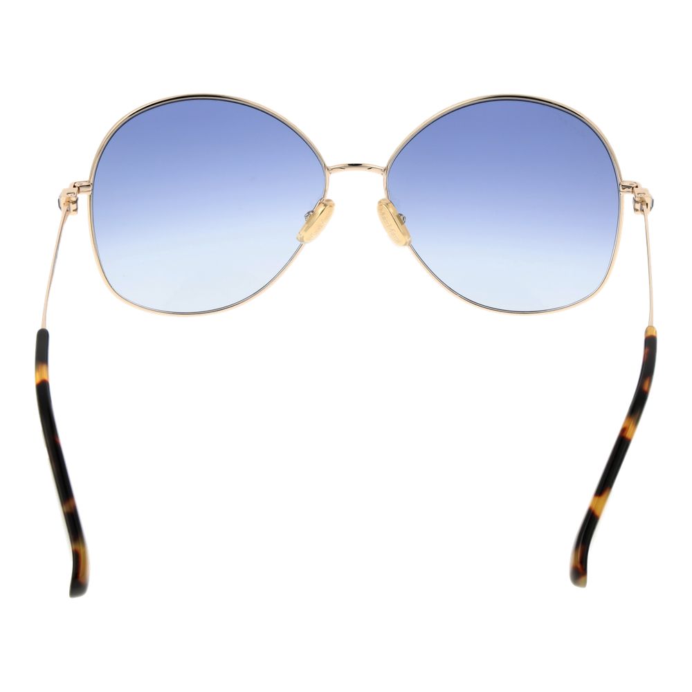 Max Mara Gold Metal Sunglasses - Eljoys Fashion 