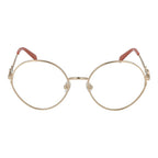 Emilio Pucci Gold Metal Glasses Frames