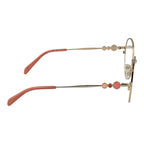 Emilio Pucci Gold Metal Glasses Frames