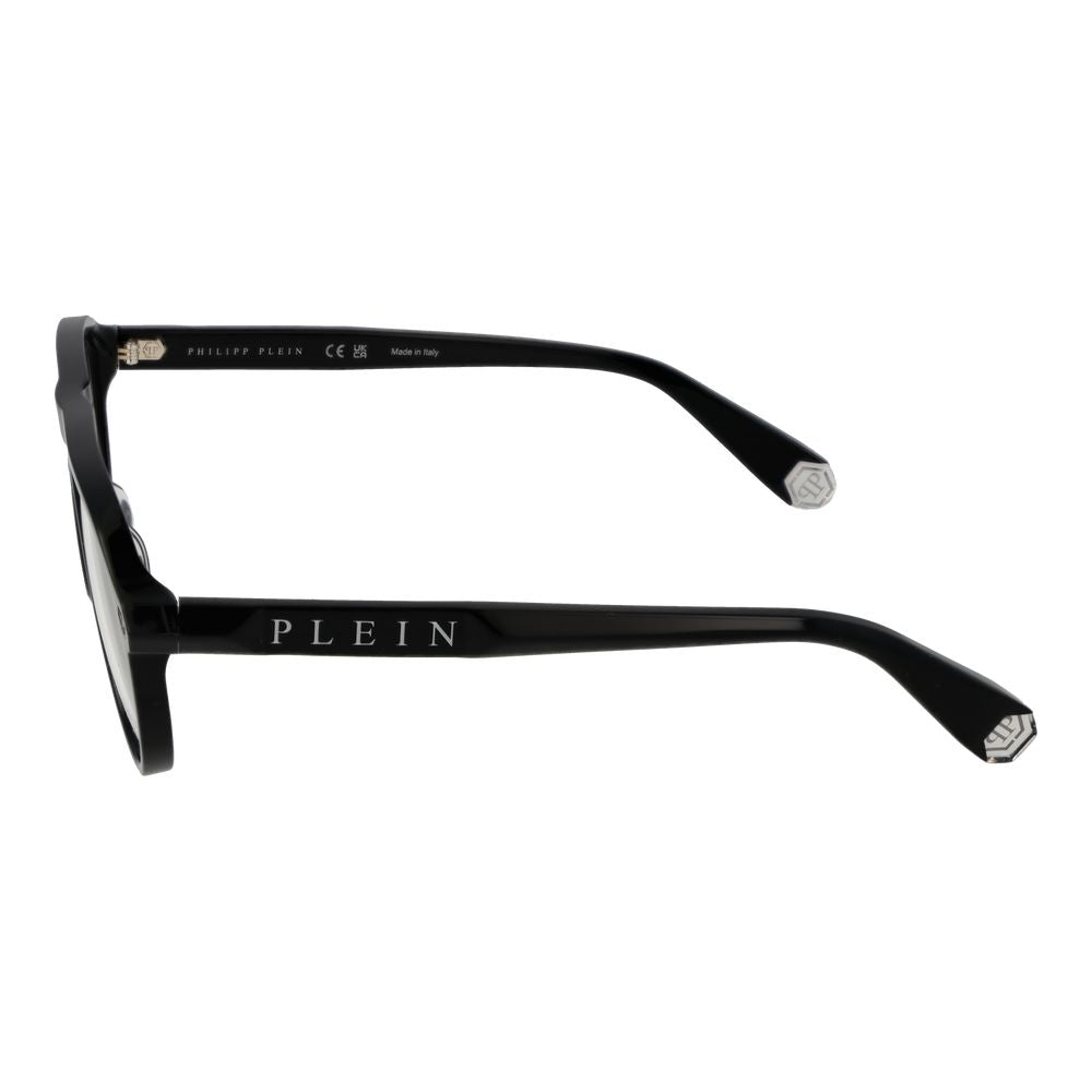 Philipp Plein Black Cellulose Acetate Glasses Frames