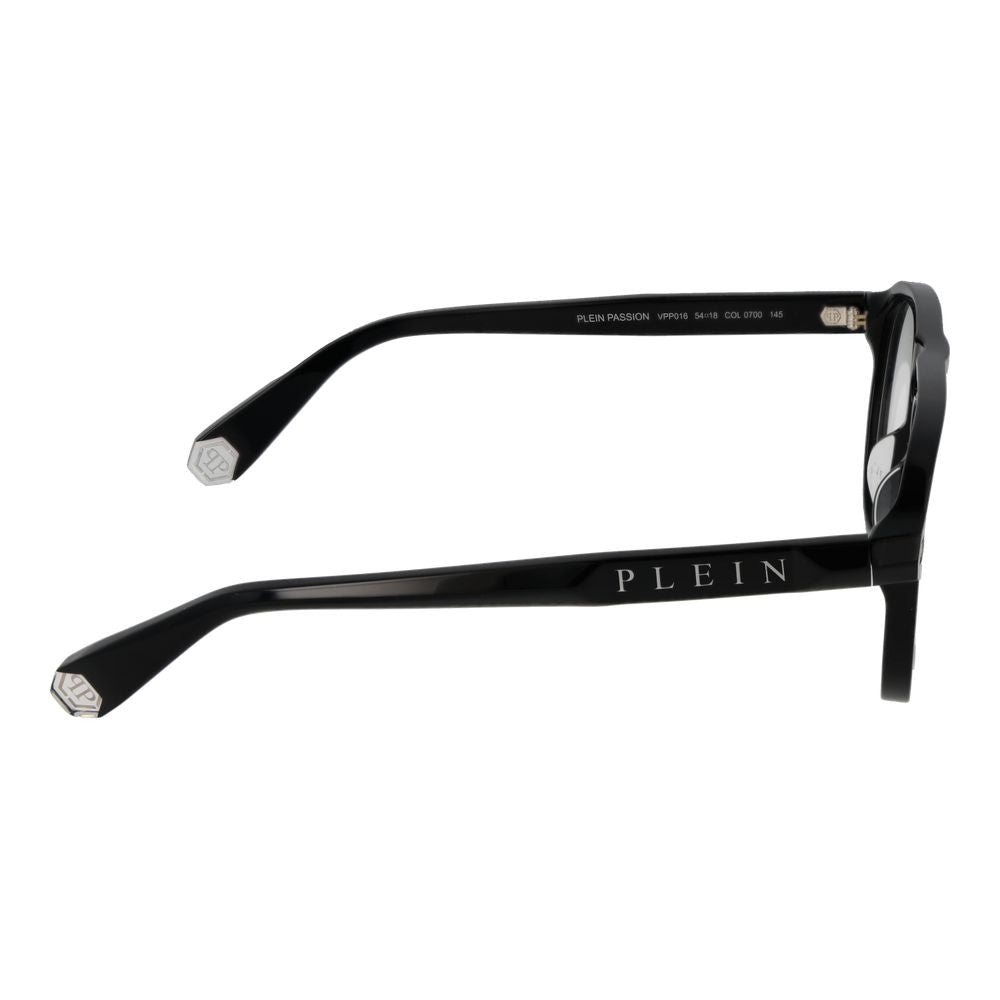 Philipp Plein Black Cellulose Acetate Glasses Frames