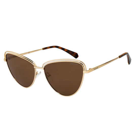 Polaroid Gold Metal Sunglasses Polaroid