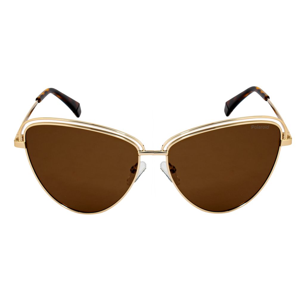 Polaroid Gold Metal Sunglasses Polaroid