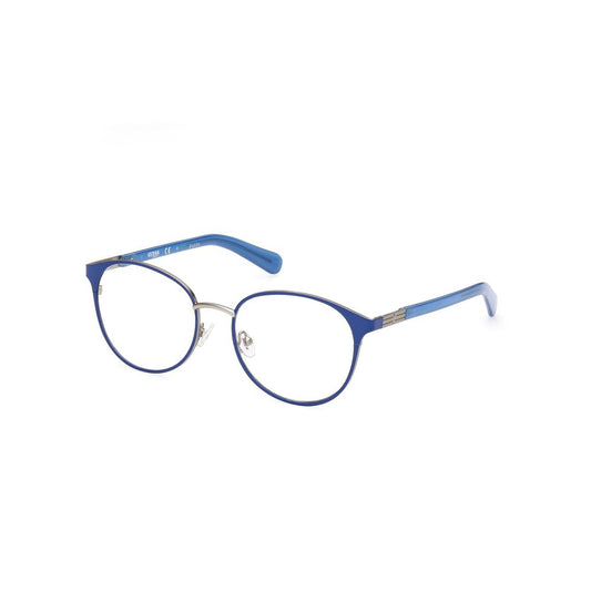 Guess Blue Metal Glasses Frames