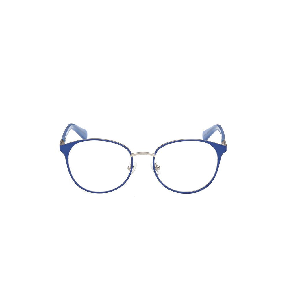 Guess Blue Metal Glasses Frames
