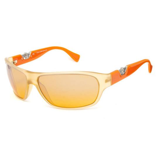 Police Orange Injected Sunglasses Police