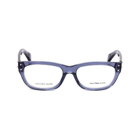 Alexander McQueen Blue Acetate Frames Alexander McQueen