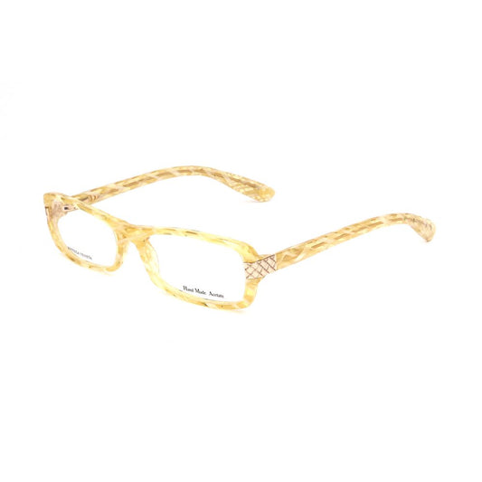 Bottega Veneta Yellow Acetate Glasses Frames
