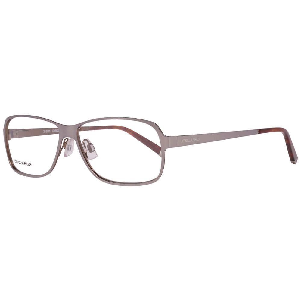 Dsquared² Gray Metal Glasses Frames