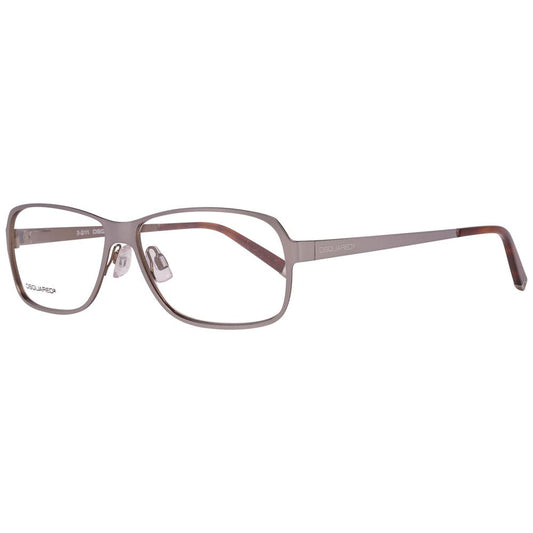 Dsquared² Gray Metal Glasses Frames