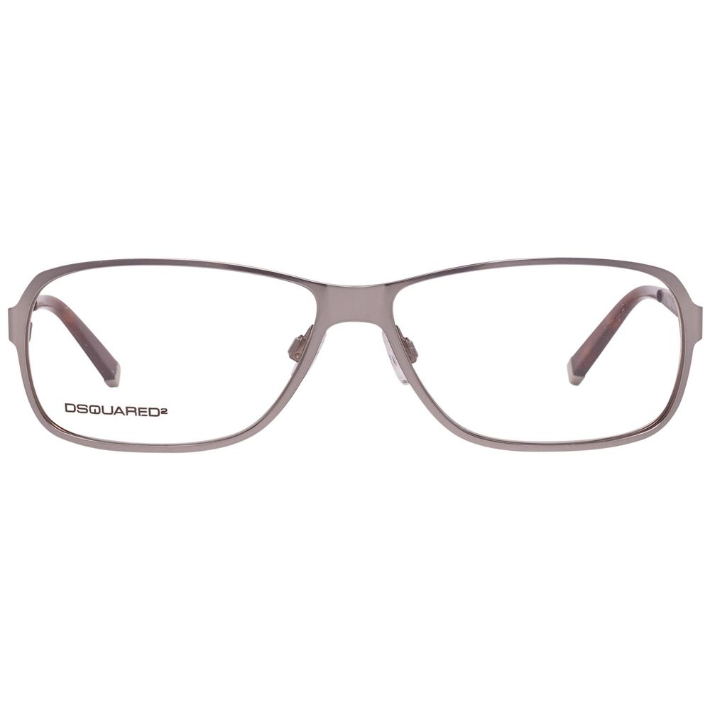 Dsquared² Gray Metal Glasses Frames