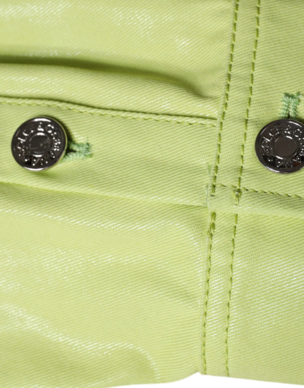 Dolce & Gabbana Green Cotton Collared Men Button Down Shirt - Eljoys Fashion 