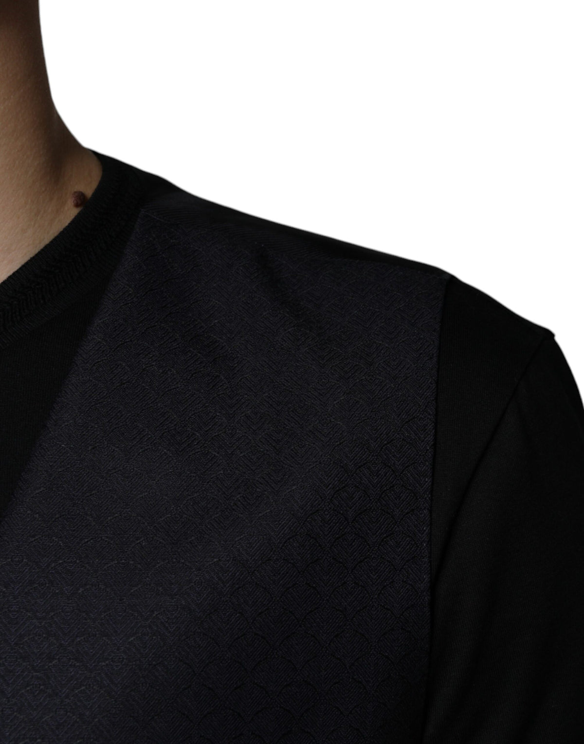 Dolce & Gabbana Black Wool Waistcoat Dress Formal Vest - Eljoys Fashion 