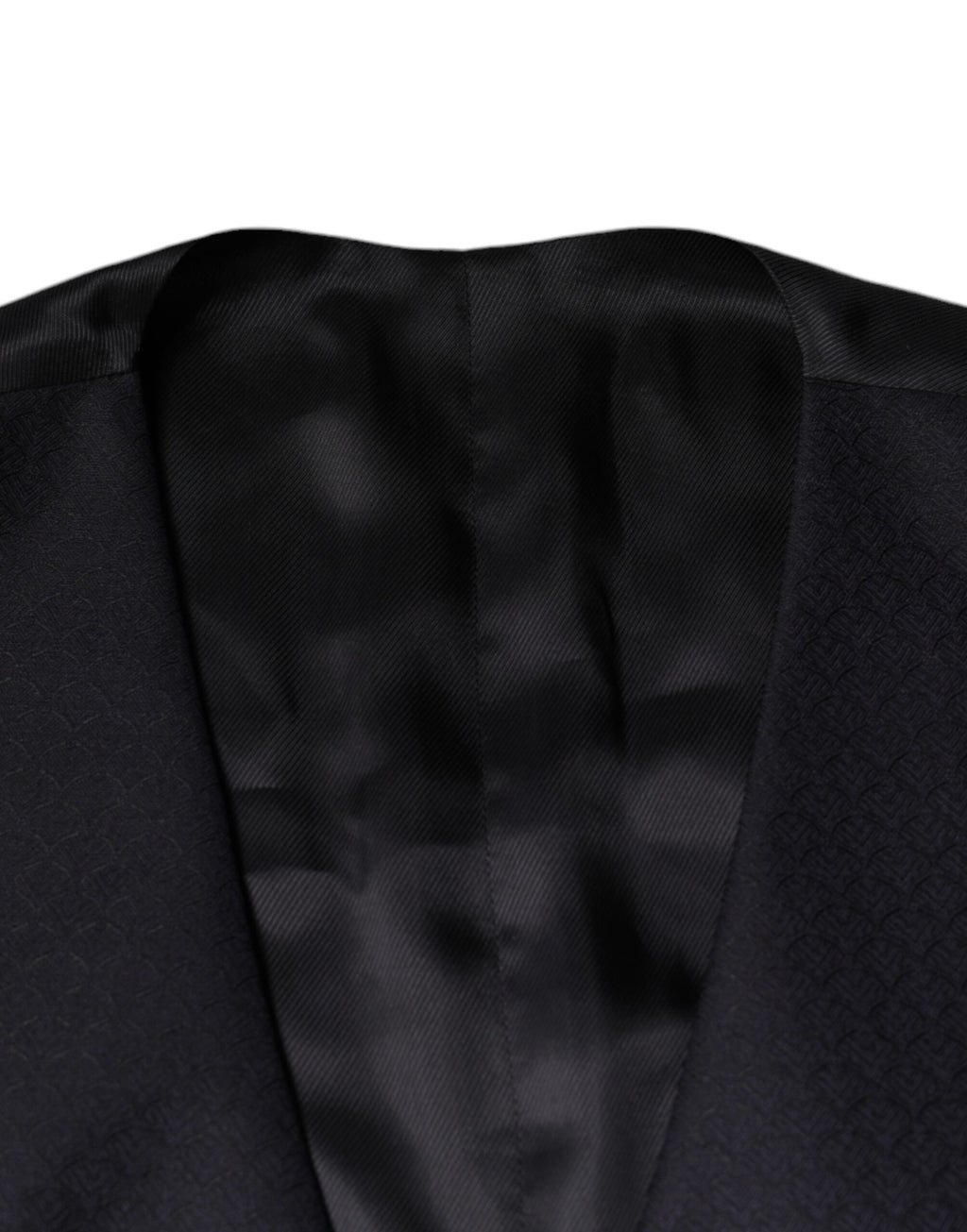 Dolce & Gabbana Black Wool Waistcoat Dress Formal Vest - Eljoys Fashion 