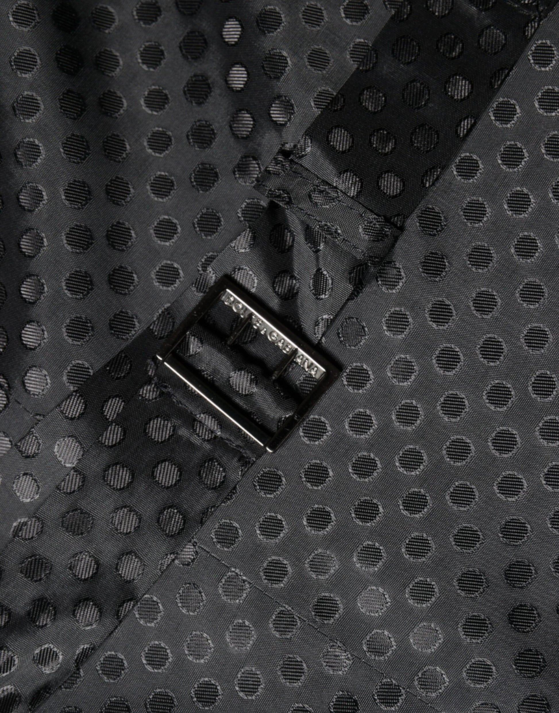 Dolce & Gabbana Black Wool Waistcoat Dress Formal Vest Dolce & Gabbana