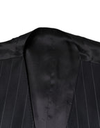 Dolce & Gabbana Black Leather Waistcoat Dress Formal Vest - Eljoys Fashion 