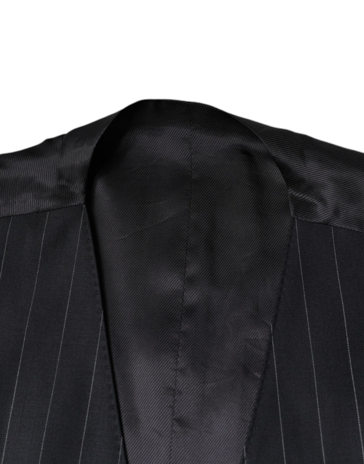 Dolce & Gabbana Black Leather Waistcoat Dress Formal Vest - Eljoys Fashion 