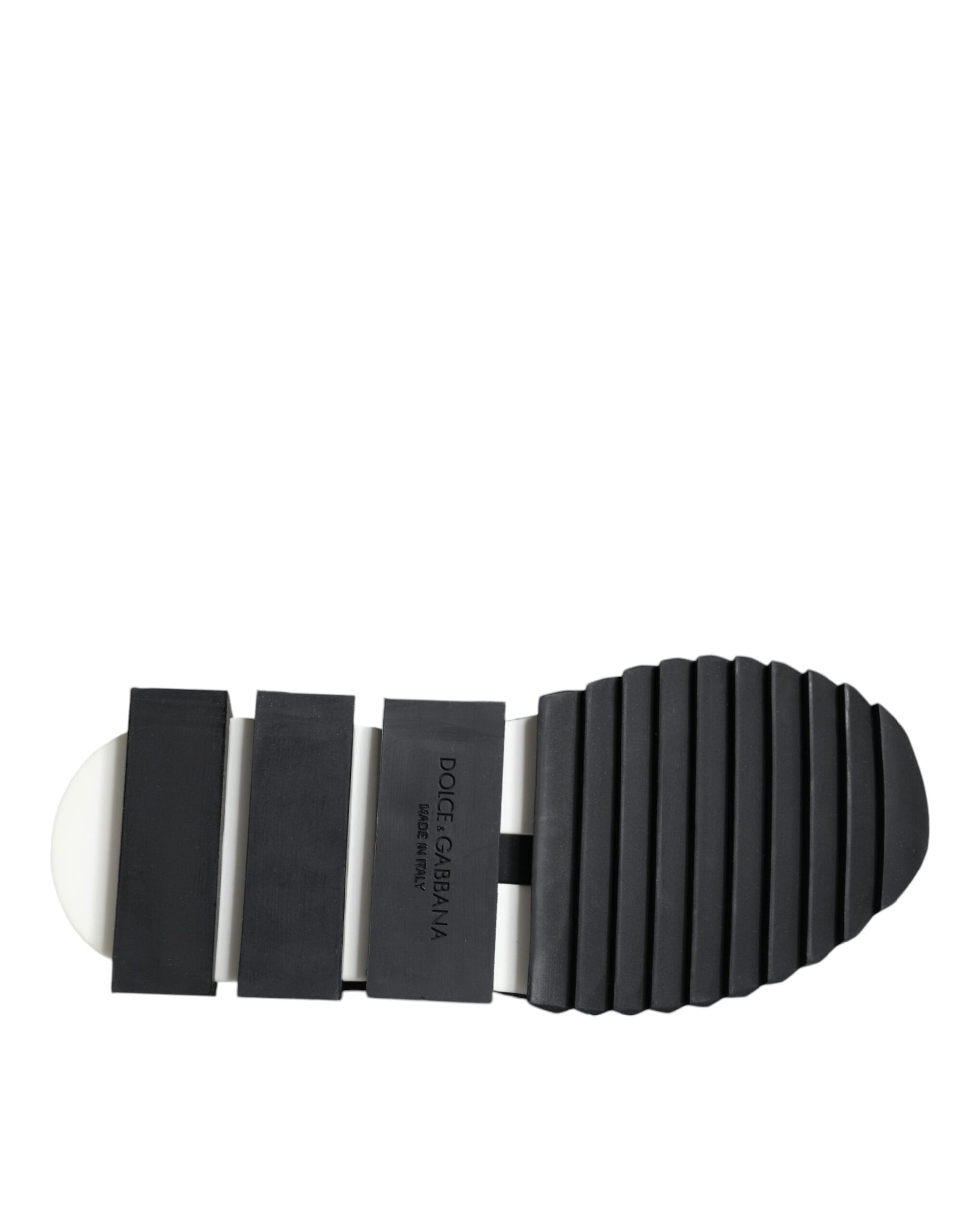 Dolce & Gabbana Black Mesh Sorrento Trekking Sneakers Shoes Dolce & Gabbana