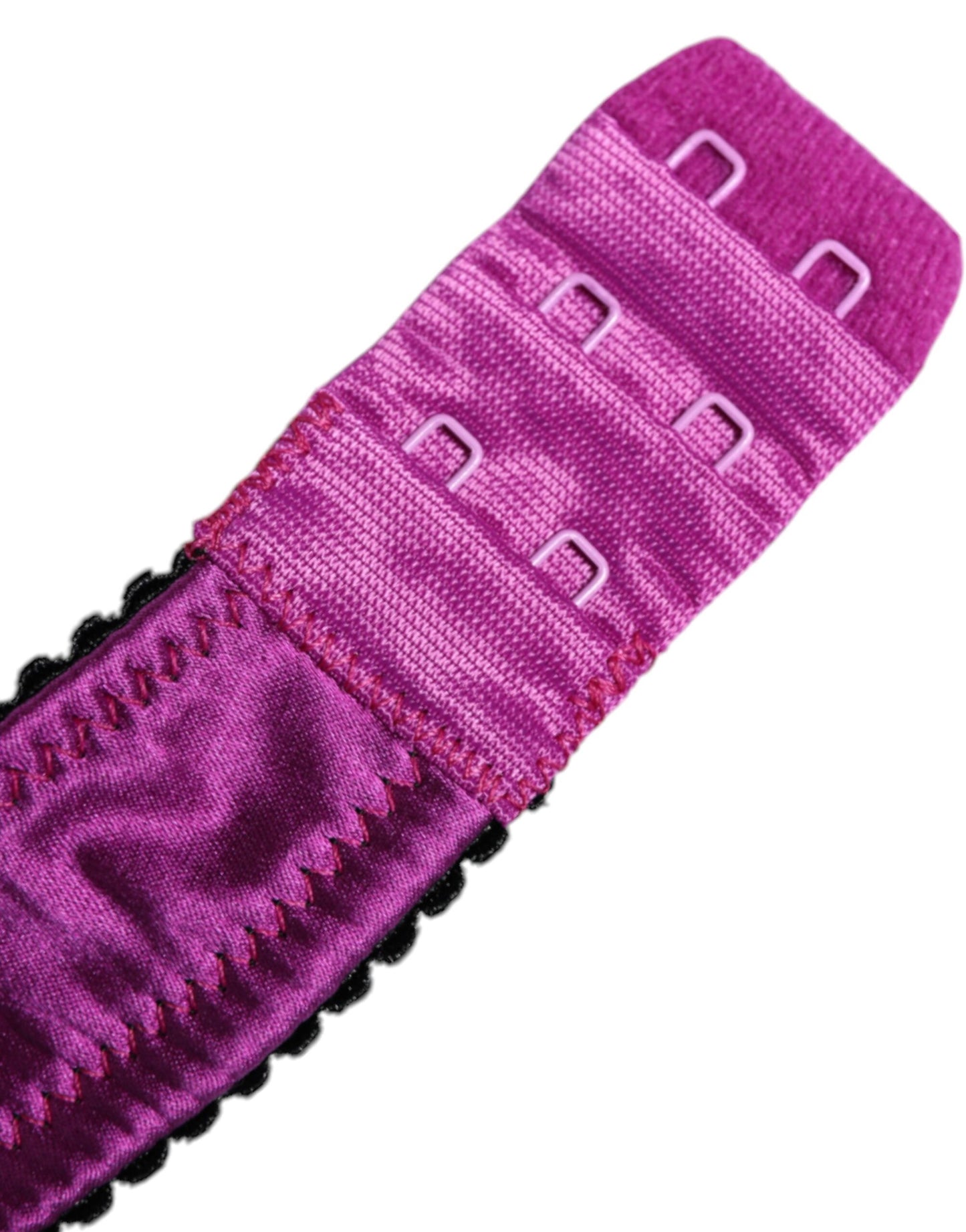 Dolce & Gabbana Purple Silk Underwired Balconette Bra Underwear Dolce & Gabbana