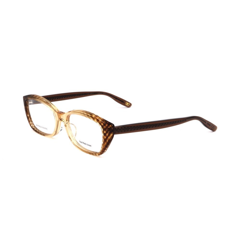 Bottega Veneta Brown Acetate Glasses Frames