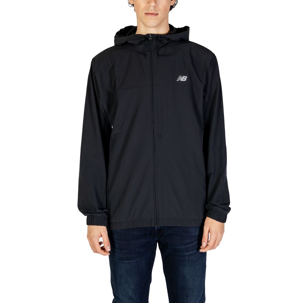 New Balance Black Recycled Polyester Jackets & Coat New Balance