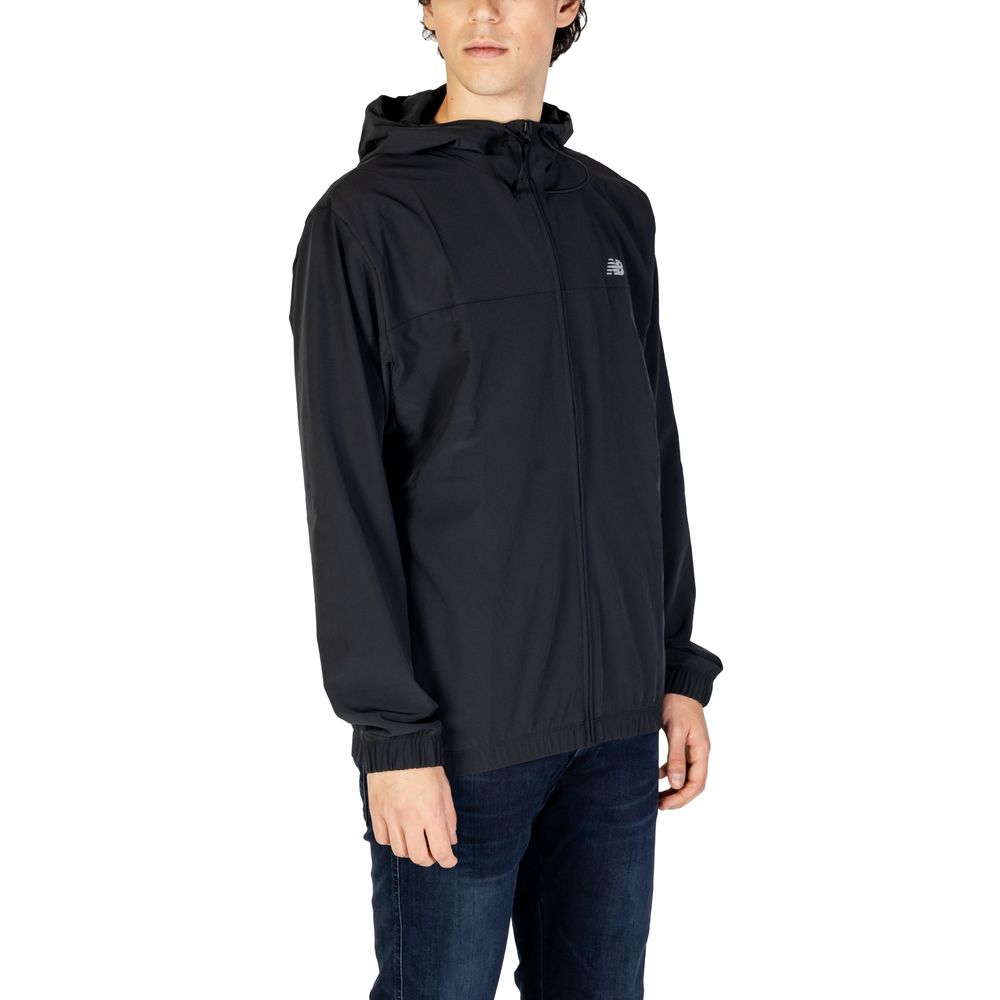 New Balance Black Recycled Polyester Jackets & Coat New Balance