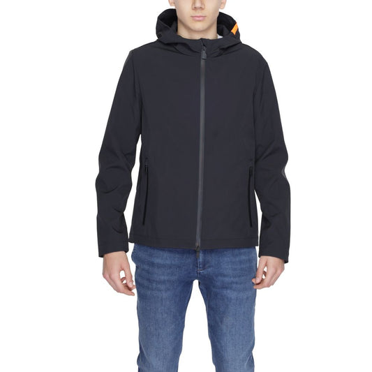 Suns Black Polyester Jackets & Coat Suns