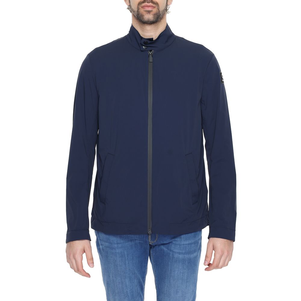 Suns Blue Nylon Jackets & Coat Suns
