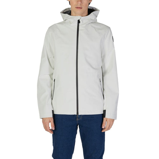 Suns Cream Polyester Jackets & Coat Suns