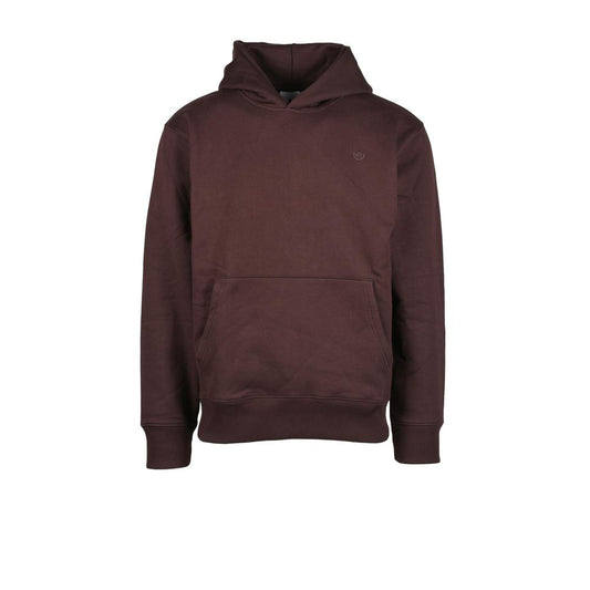 Adidas Brown Cotton Hoody Adidas