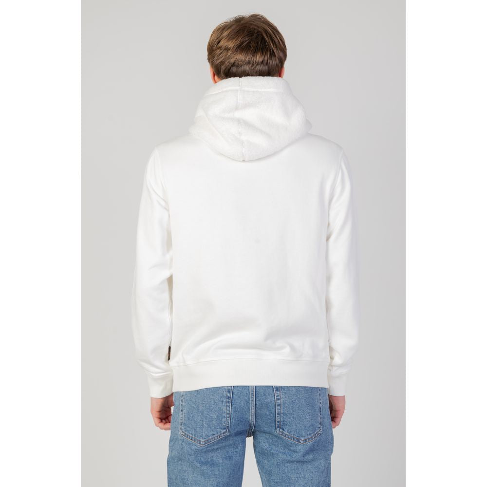 Hugo Boss Cream Cotton Hoody Hugo Boss