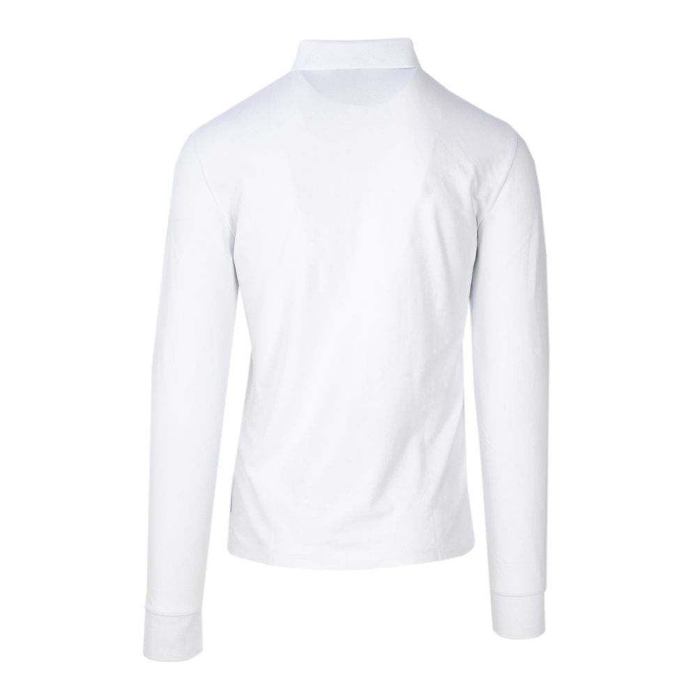Armani Exchange White Cotton Long Sleeve Armani Exchange
