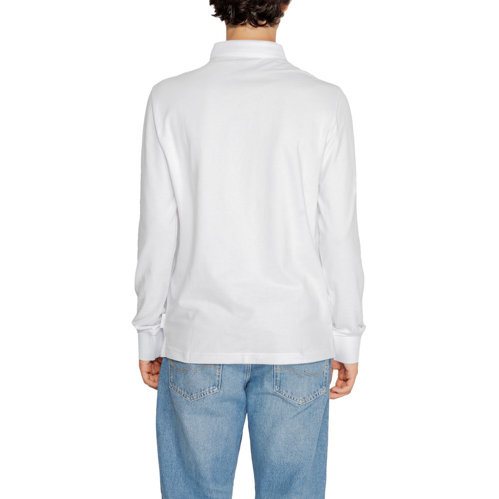 Armani Exchange White Cotton Long Sleeve Armani Exchange