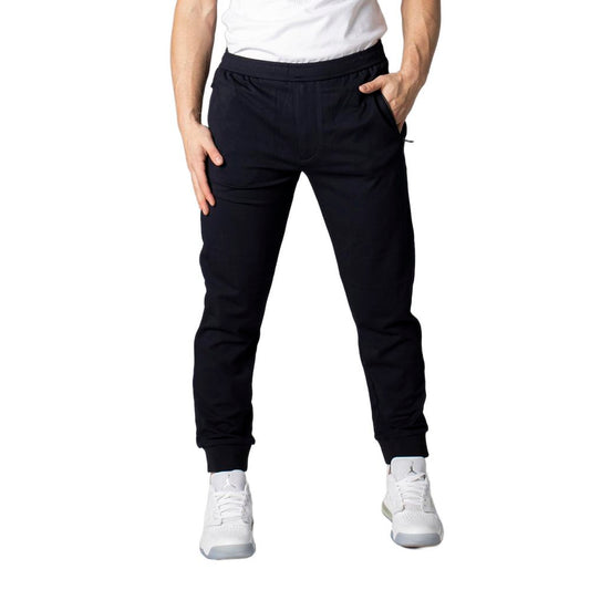 Armani Exchange Blue Viscose Skinny Pant Armani Exchange