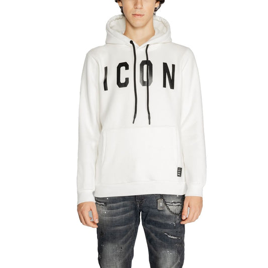 Icon White Cotton Hoody Icon