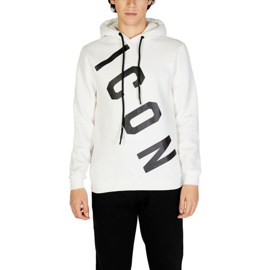 Icon White Cotton Hoody Icon