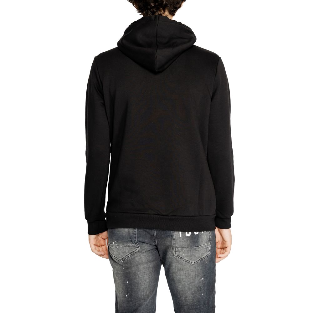 Icon Black Cotton Hoody Icon