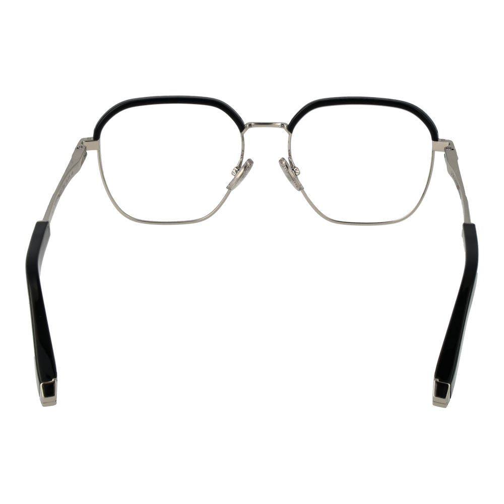Philipp Plein Black Metal Glasses Frames