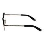 Philipp Plein Black Metal Glasses Frames