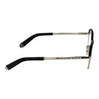 Philipp Plein Black Metal Glasses Frames