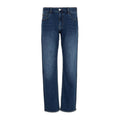 Armani Exchange Blue Cotton Skinny Jeans Armani Exchange