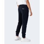 Armani Exchange Blue Cotton Joggers Workout Pants Armani Exchange