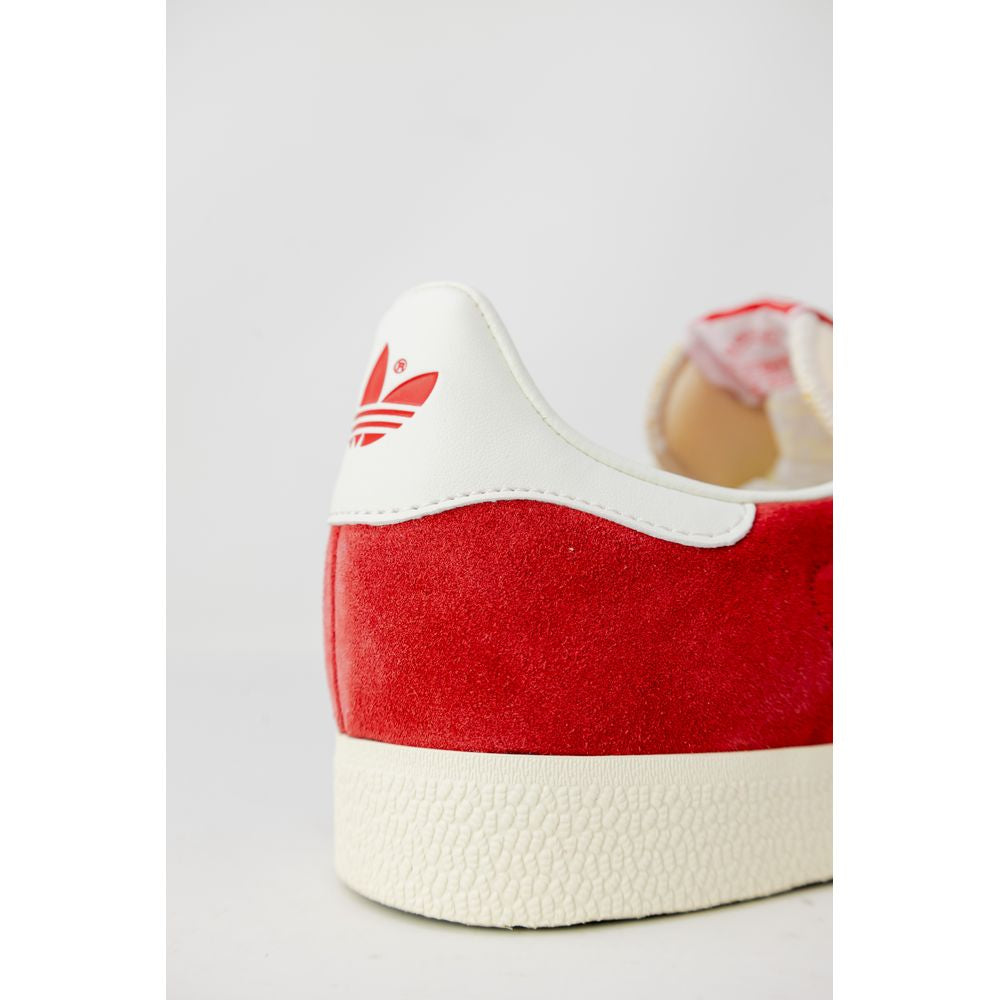 Adidas Orange Suede Leather Sneaker Adidas