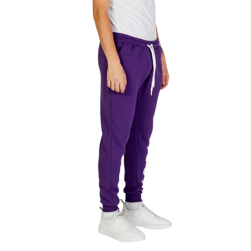 Icon Purple Cotton Joggers Workout Pants