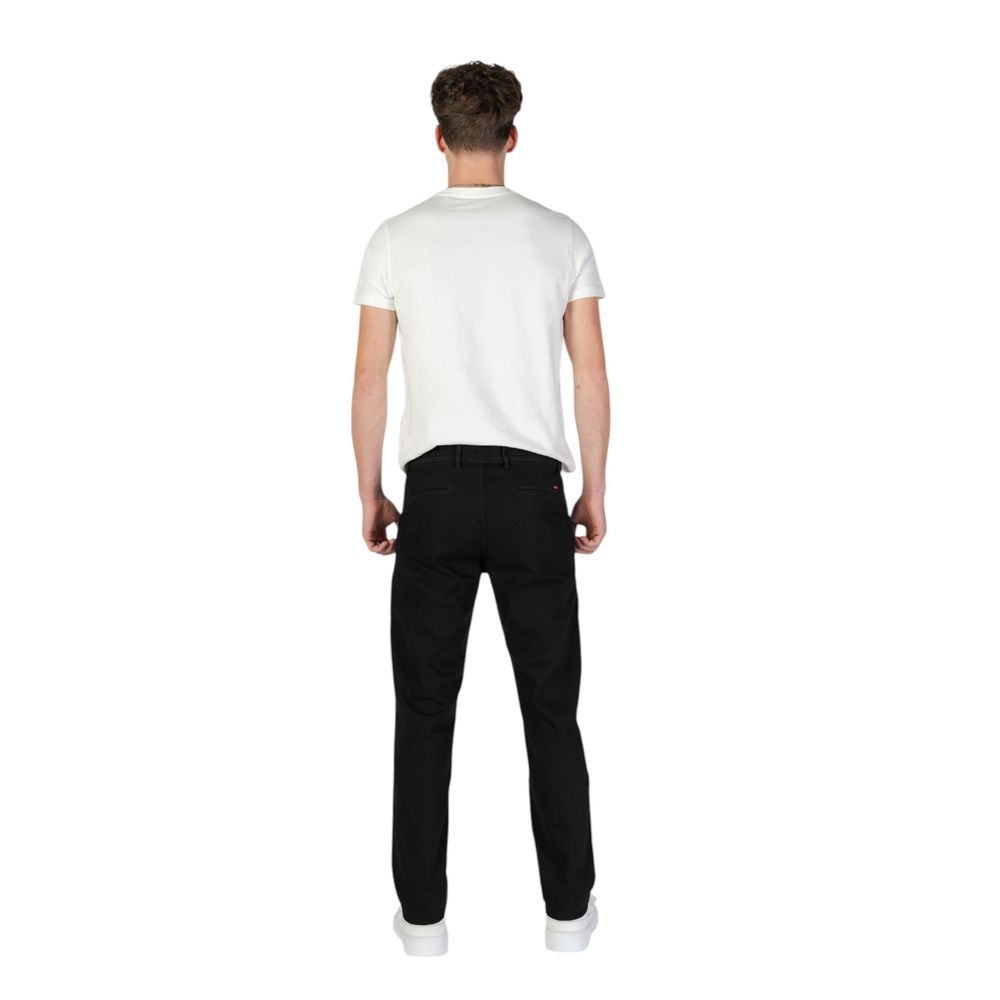 Hugo Boss Black Cotton Skinny Pant Hugo Boss