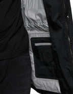 Dolce & Gabbana Black Nylon Winter Men Parka Coat Jacket - Eljoys Fashion 