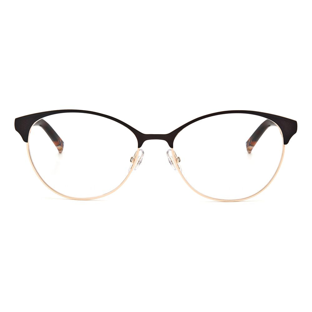 Missoni Brown Metal Glasses Frames