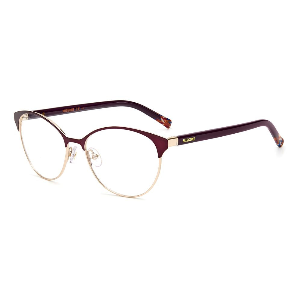 Missoni Purple Metal Glasses Frames