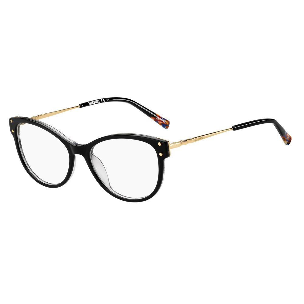 Missoni Black Acetate Glasses Frames